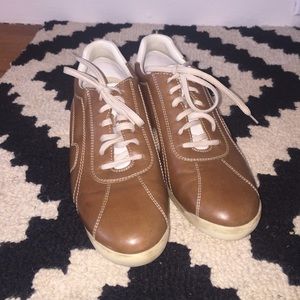 Salvatore Ferragamo Leather Sneakers